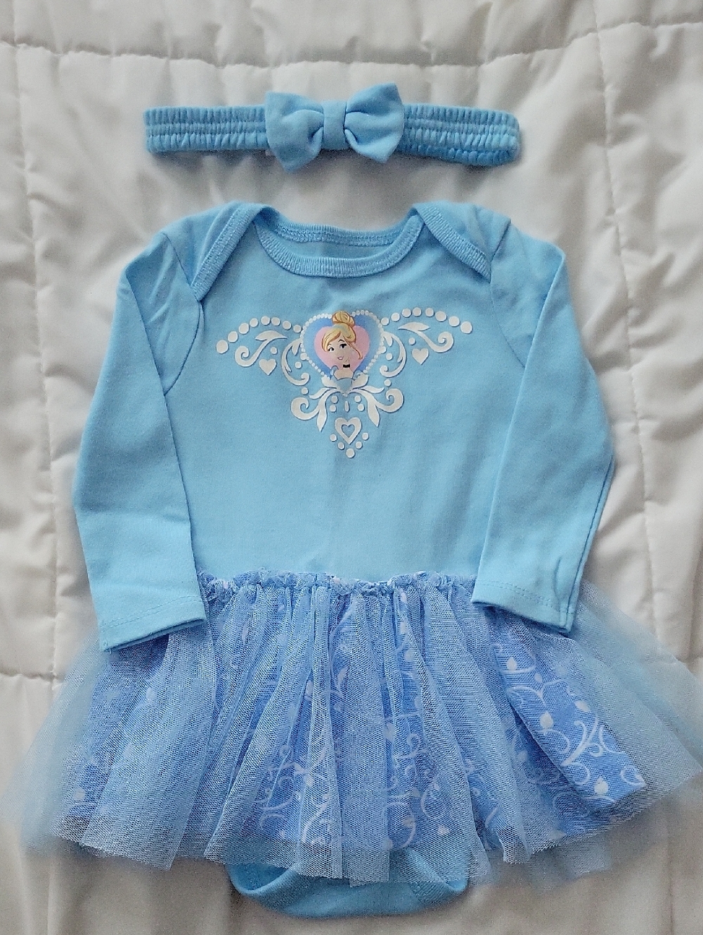Disney Cinderella Tutu Bodysuit with Headband